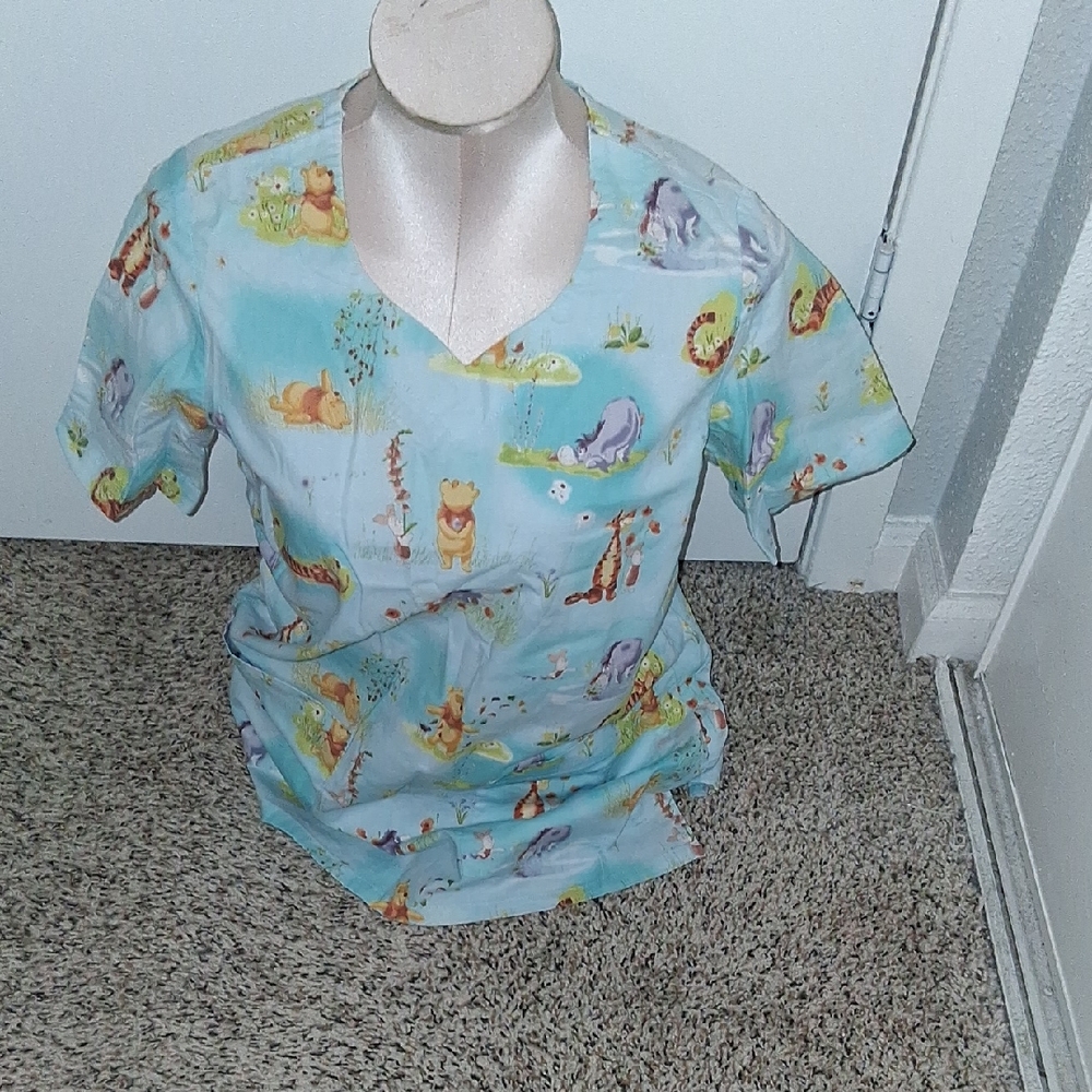 Winnie The Pooh Scrub Top